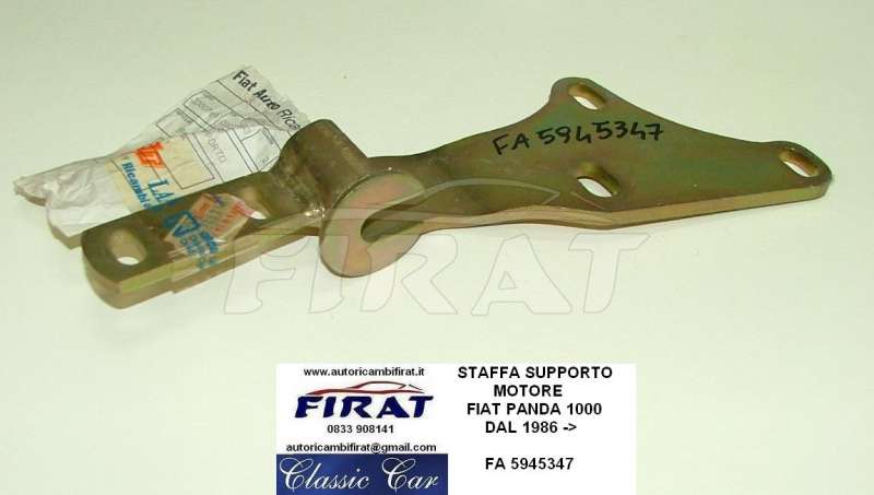 STAFFA SUPPORTO MOTORE FIAT PANDA 1000 5945347